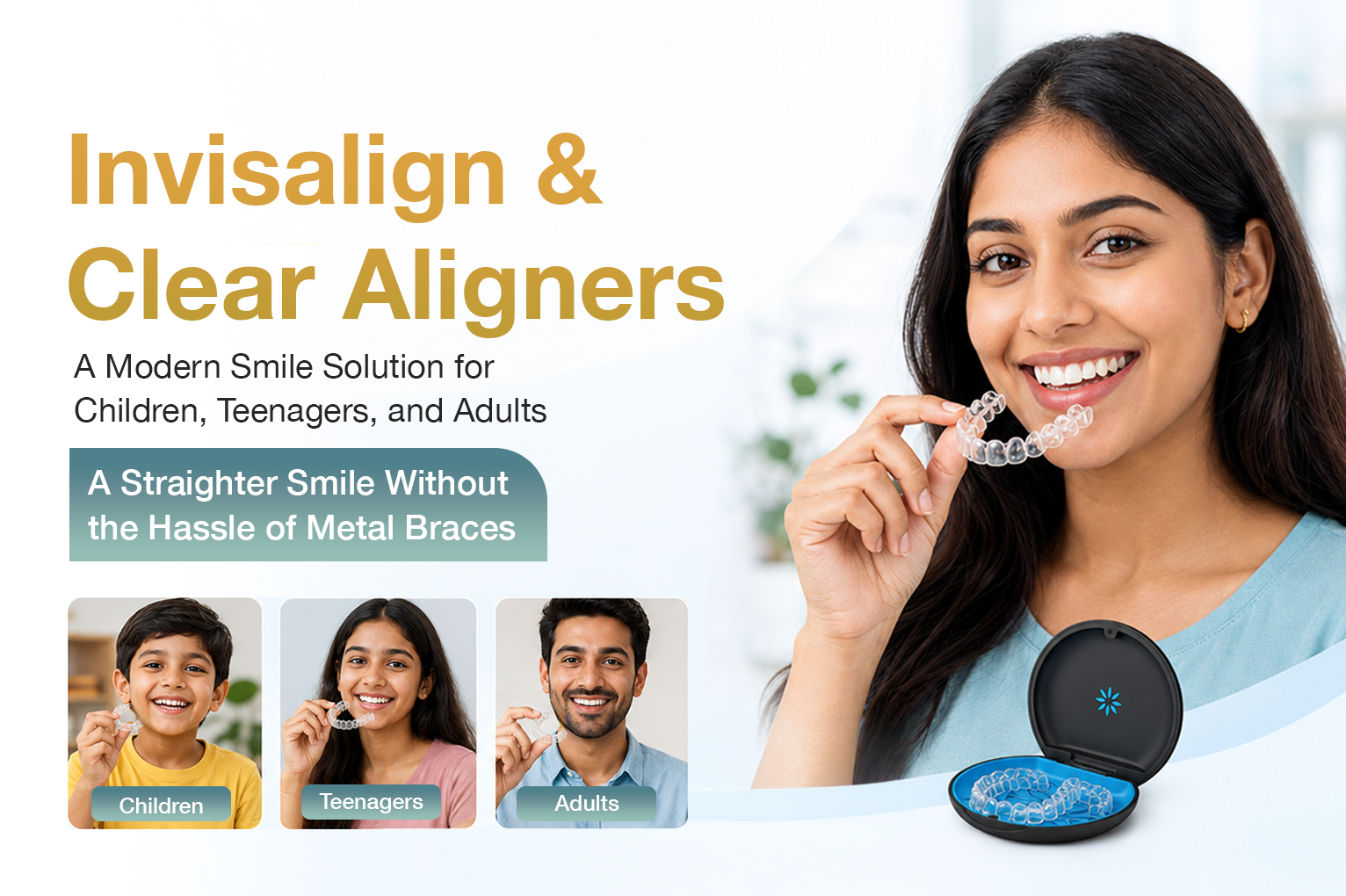 Invisalign & Clear Aligners